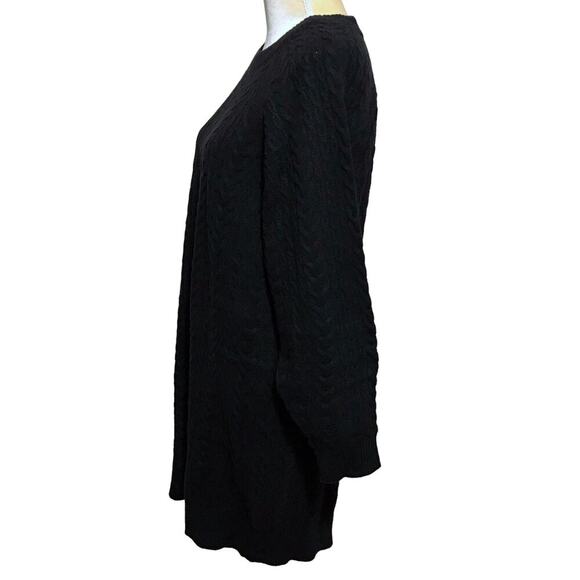 Cloth by Design NWOT Black MIni Sweater Dress Women S - Picture 6 of 9